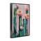 Stupell Industries Vibrant Cactus Flowers over Pink Framed Giclee, design by LSR Design Studio